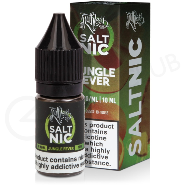 ruthless jungle fever nic salt 10ml in 10mg and 20mg